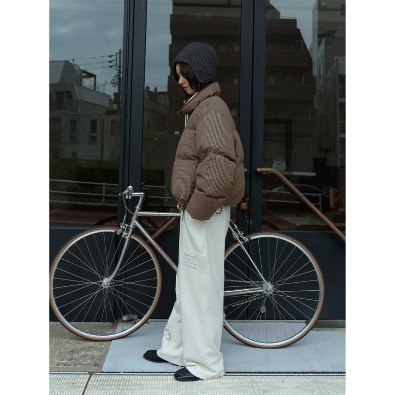 NOKCHA original】mannish down jacket/check_no04