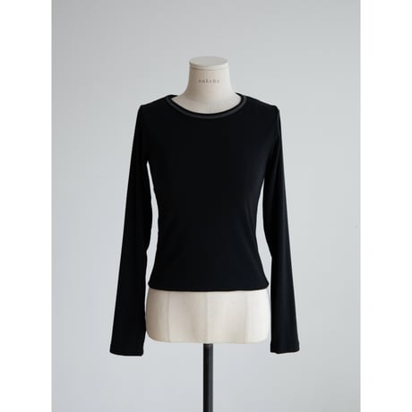 《予約販売》cover stitch back accent tops/3colors_nt2557