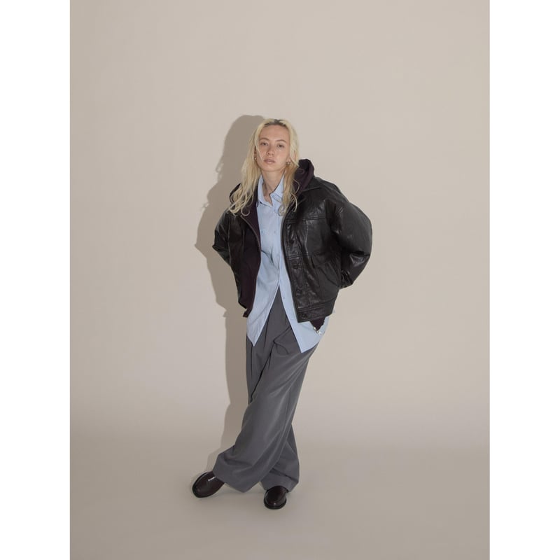 AUTHENTIC series - old like eco leather jacke