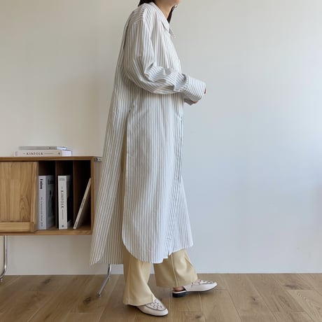 《予約販売》2way slit long shirt/2colors_nt1273