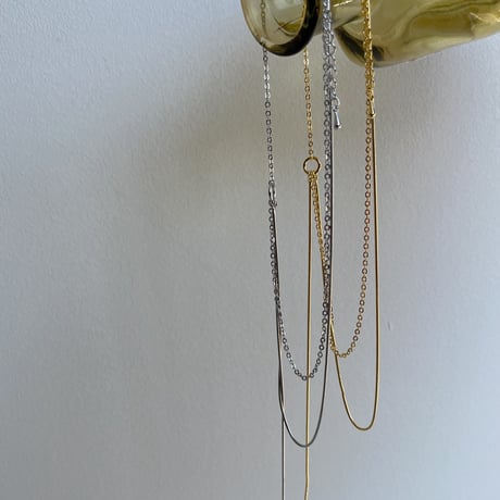 《予約販売》double necklace/2colors_na0612