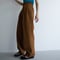 【nokcha original】waist pants/camel brown_np0595