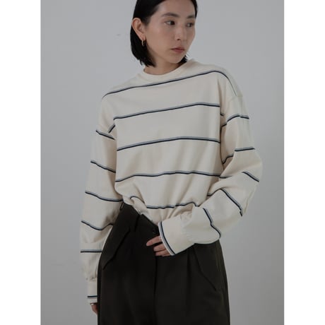 【NOKCHA original】elbow patch border tops_nt2236