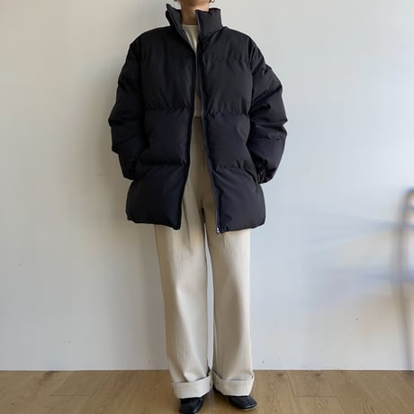 《予約販売》twill tuck wide pants/2colors_np0732