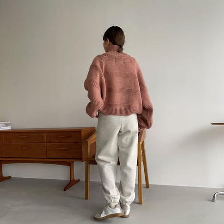 《予約販売》center jogger pants/2colors_np0504