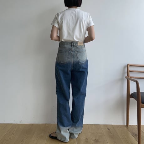 《予約販売》vintage like accent jeans/2colors_nj0083
