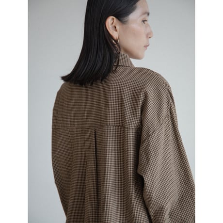 《予約販売》graph check over shirt/2colors_nb0335