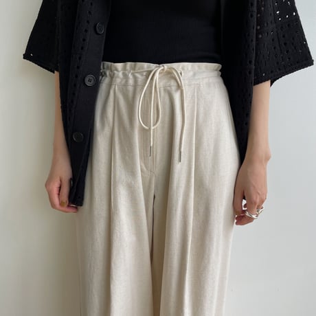 《予約販売》natural wide pants/2colors_np0809