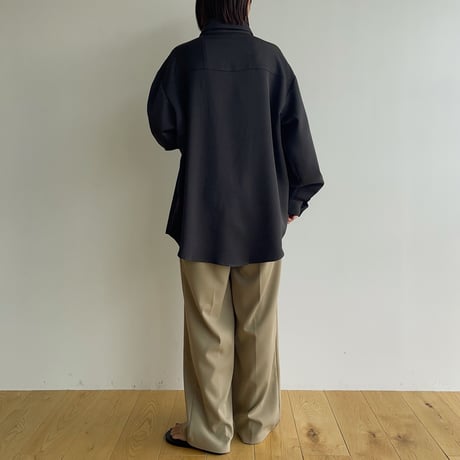 【nokcha original】material pocket shirt/2colors_nb0193