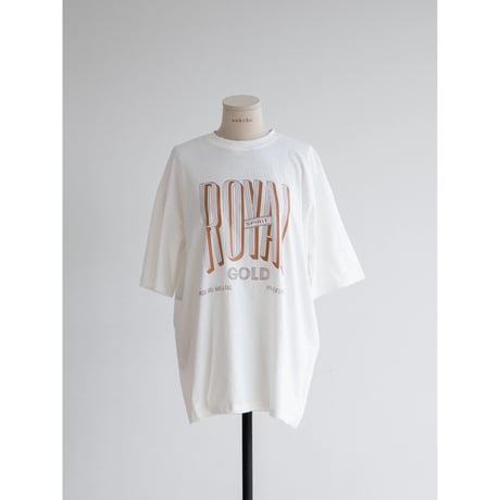 《予約販売》ROYAL tee/2colors_nt2029