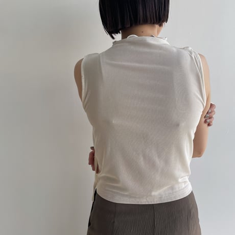 《予約販売》layered chiffon tank top/2colors_nt1770