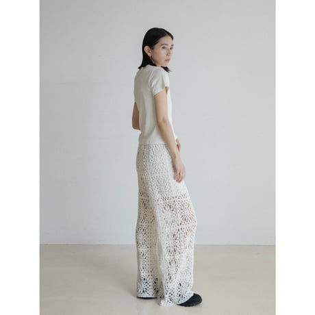 《予約販売》crochet knit pants_np1123