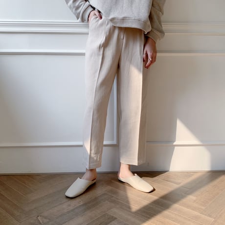 【NOKCHA  original】soft slacks/2colors_np0015