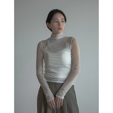 《予約販売》layered like sheer tops/2colors_nt2130