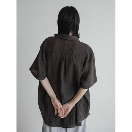 《予約販売》soft sheer shirt/2colors_nb0302