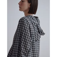 《予約販売》check hoodie shirt_nb0360