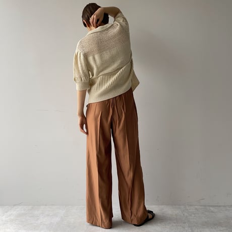 《予約販売》glossy daily pants/2colors_np0387
