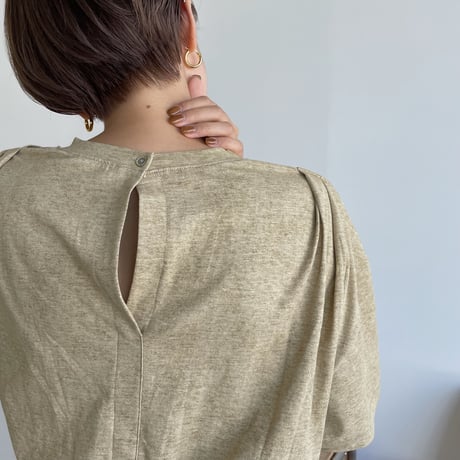 【nokcha original】melange jumpsuit_np0438