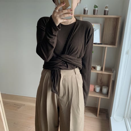 ✳︎予約販売✳︎lady tops/2colors_nt0077