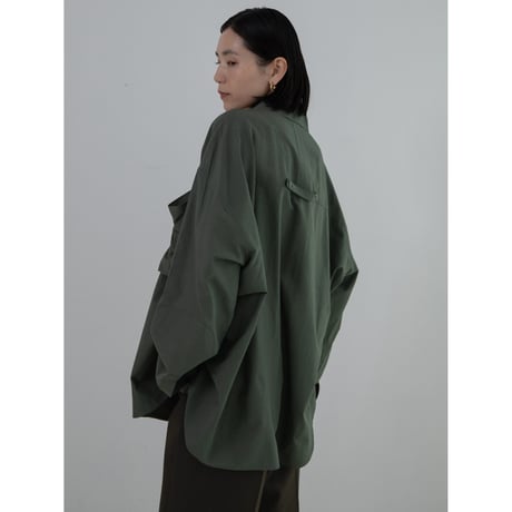 - AUTHENTIC series - emblem shirt/deep green_an0026