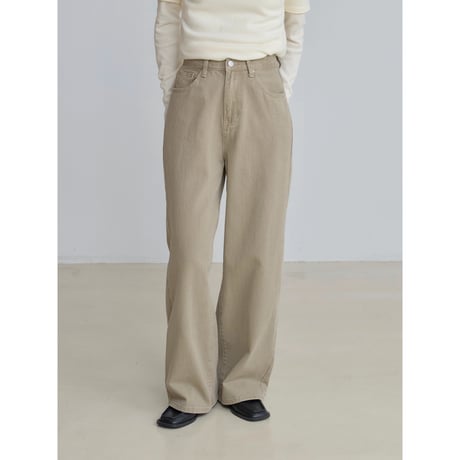 《予約販売》coloring cotton pants/3colors_np1208