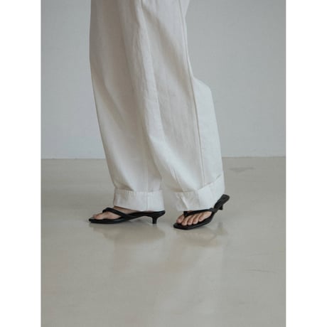《予約販売》thong mule sandal/2colors_na0741