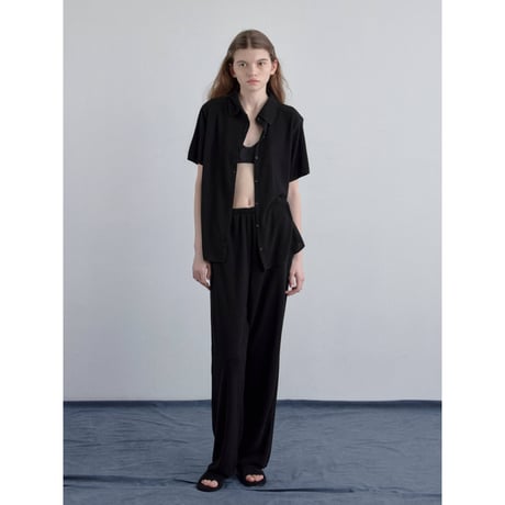 【NOKCHA original】shirt knit tops/2colors_nt2573