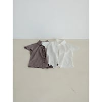 《予約販売》jacquard minimal shirt/2colors_nb0301