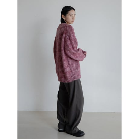 《予約販売》mohair like over knit pullover/2colors(unisex)_nt2225