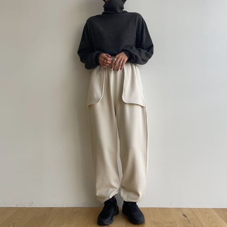 【nokcha original】accent jogger pants/ 2colors_np0923