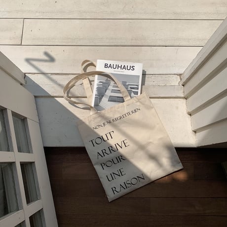 《予約販売》lettering tote bag_na0187