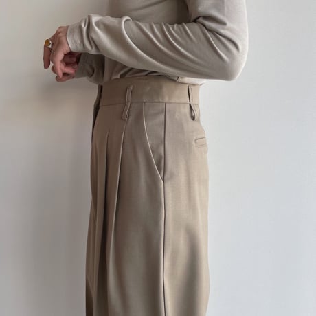《予約販売》quality wide pants_np0950