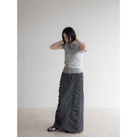 《予約販売》sheer layered tee/3colors_nt2077