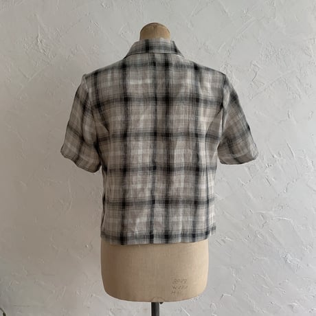 《予約販売》s/s check jacket/2colors_no0089