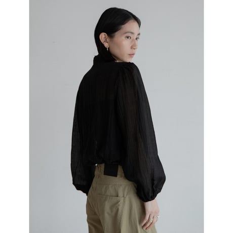 《予約販売》rincl sheer cache-coeur blouse/2colors_nb0296