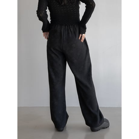 《予約販売》pattern jacquard pants/2colors_np0969