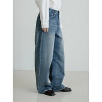 《予約販売》vintage like wide denim pants_nj0166