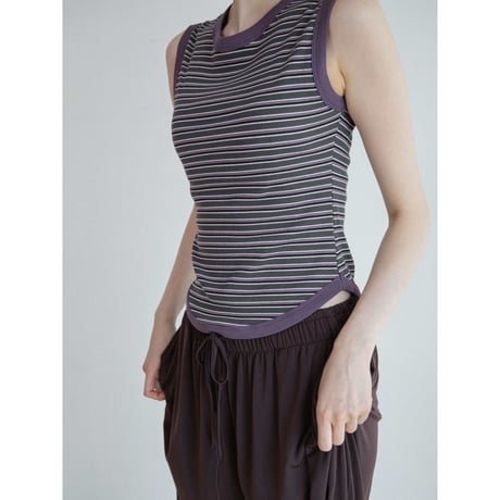 《予約販売》accent stripe tank top/3colors_nt2589