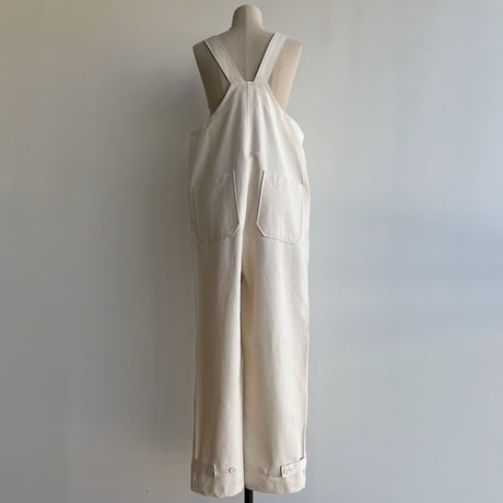 【nokcha original】material over all/ivory_np0830