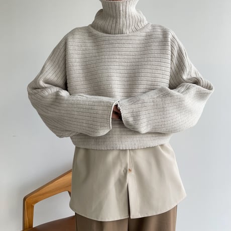 《予約販売》2way mannish blouse/2colors_nt1150