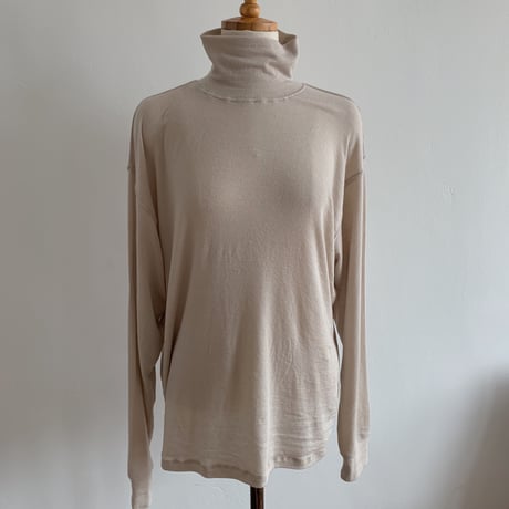 ✳︎予約販売✳︎wool blend high neck tee_nt0100