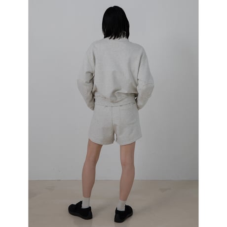 【NOKCHA original】vintage like sweat half pants/2colors_np1074