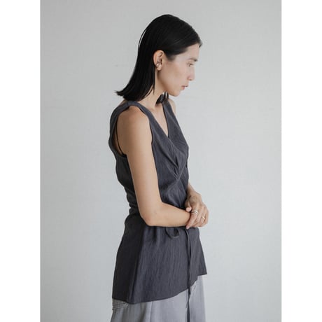 《予約販売》sheer accent sleeveless/2colors_nb0322