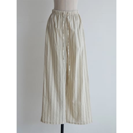 《予約販売》accent stripe mannish pants/2colors_np1135