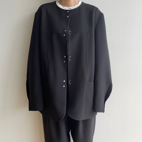 【nokcha original】mannish jacket/black_no0312
