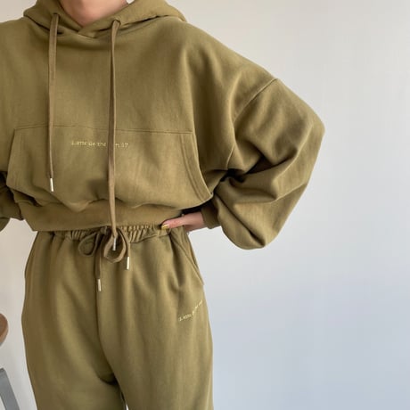 【nokcha original】“latte de the vert”hood mtm/3colors_nt1047