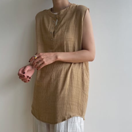 《予約販売》botan mannish tank top/2colors_nt1743