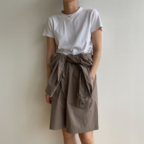 【nokcha original】mannish half jumpsuit/graige_np0800