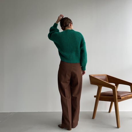 《予約販売》melange coloring knit/2colors_nt1109