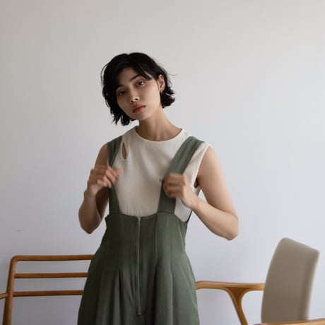 【nokcha original】accent tank top/3colors_nt1352